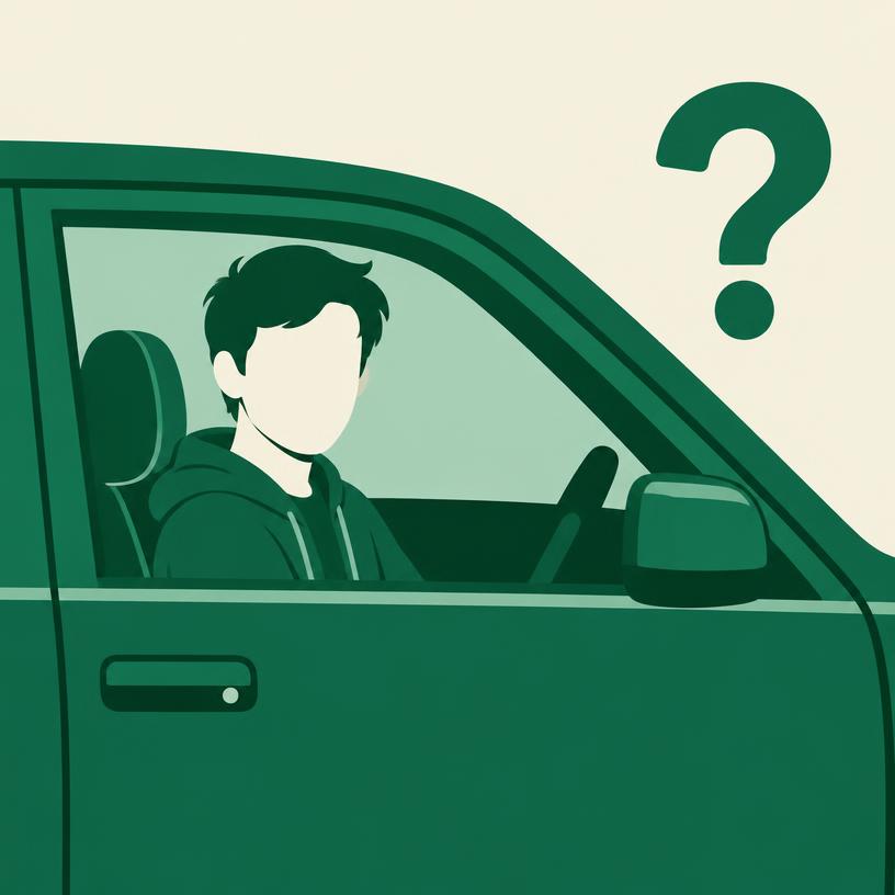 Siapakah pemuda yang berada di dalam mobil kalian itu?